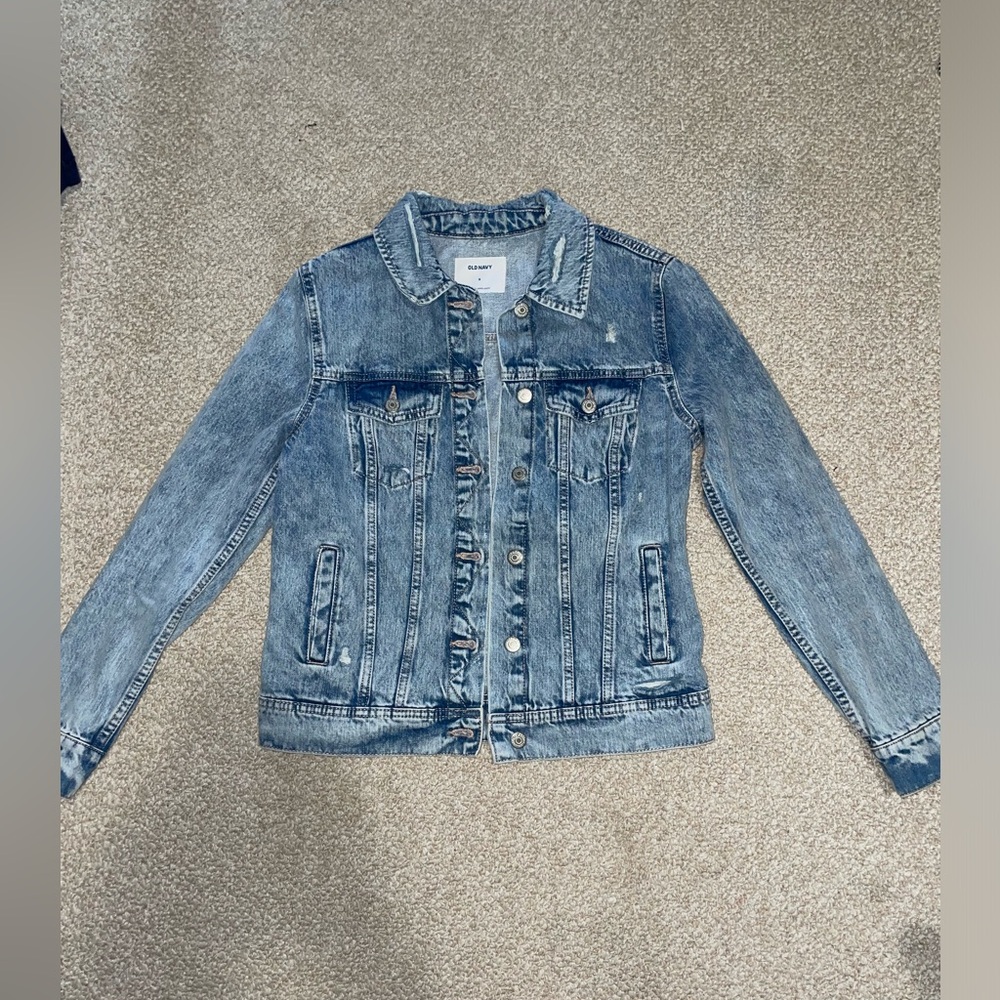 WORN ONCE Women’s S Old Navy Jean Jacket